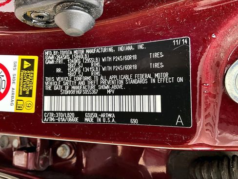 Used 2015 Toyota Highlander XLE FWD image 37