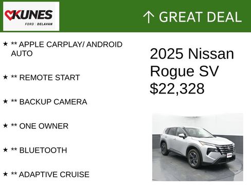 Used 2025 Nissan Rogue SV FWD image 2
