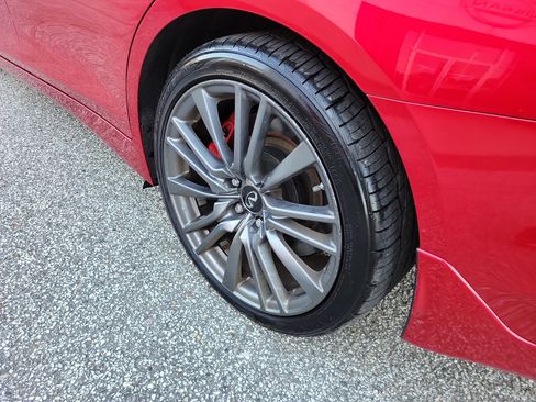 Used 2022 INFINITI Q50 Red Sport 400 w/ Cargo Package RWD image 26
