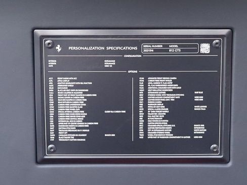 Used 2023 Ferrari 812 GTS RWD image 8