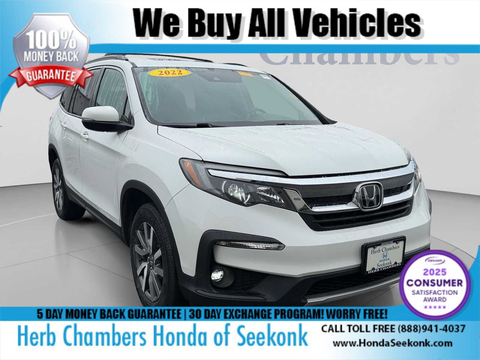 Used 2022 Honda Pilot EX-L image 1