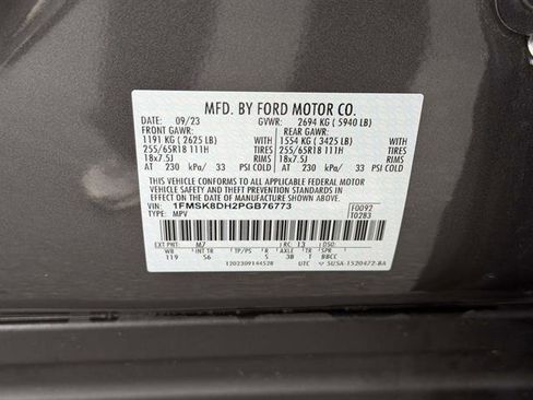 Used 2023 Ford Explorer XLT w/ Equipment Group 202A image 33