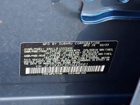 Certified 2023 Subaru Forester Limited AWD/4WD image 28