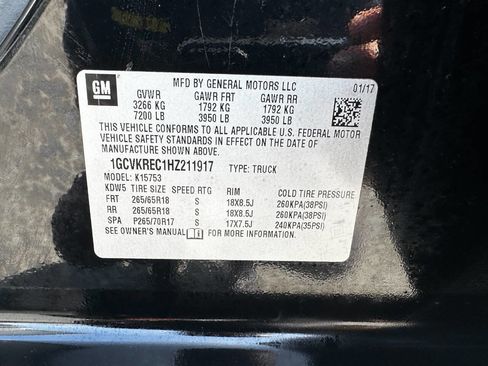 Used 2017 Chevrolet Silverado 1500 LT w/ Midnight Edition image 13