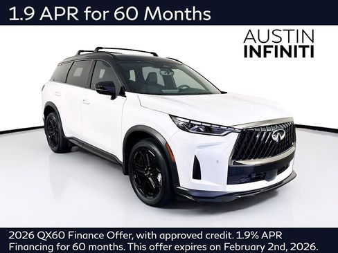 New 2026 INFINITI QX60 Sport w/ Dark Cargo Package image 1