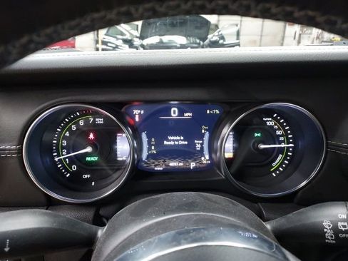 Used 2021 Jeep Wrangler Unlimited Sahara 4xe w/ Cold Weather Group image 11