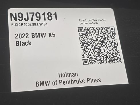 Certified 2022 BMW X5 sDrive40i w/ Parking Assistance Package RWD image 28