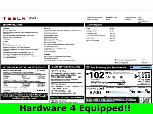Used 2023 Tesla Model X image 4