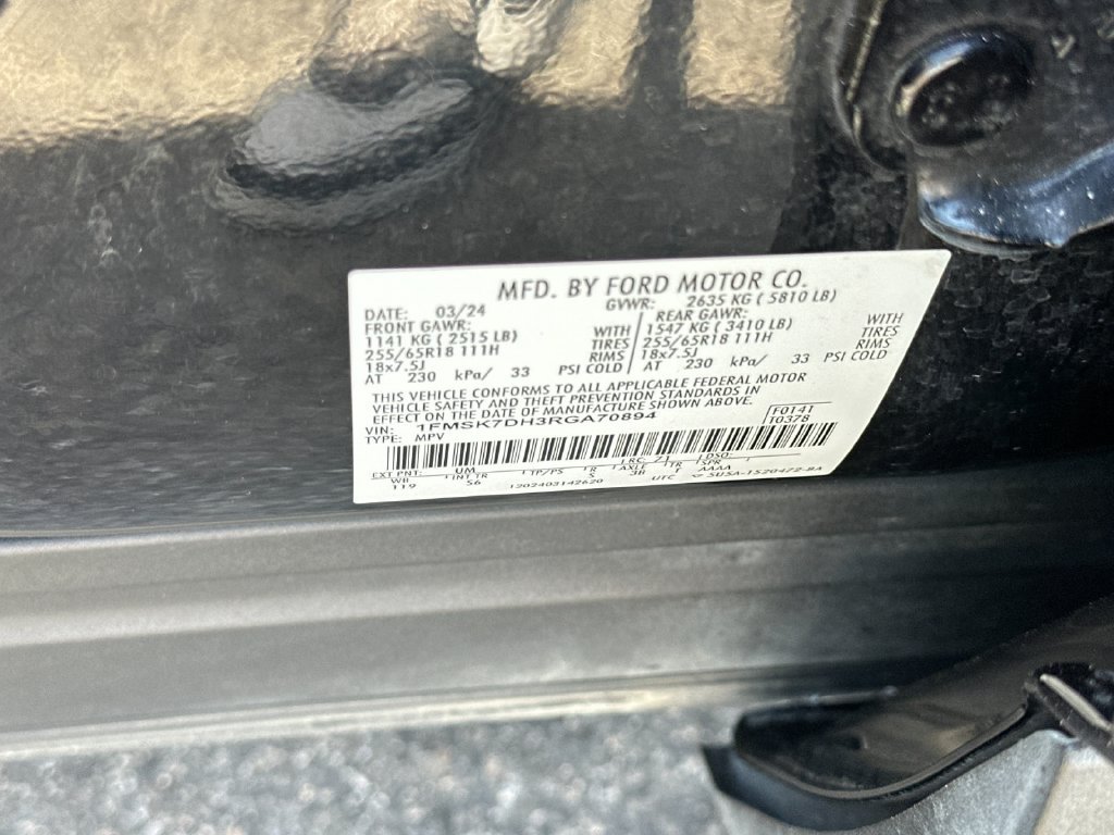 Certified 2024 Ford Explorer XLT w/ Equipment Group 202A RWD image 28