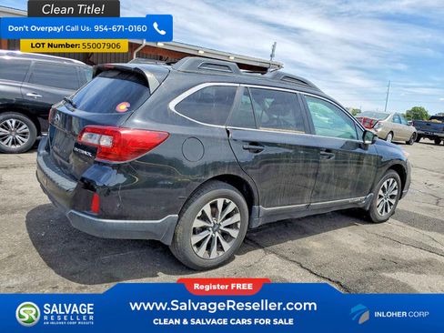 Used 2015 Subaru Outback 2.5i Limited w/ Popular Package #4 AWD/4WD image 4
