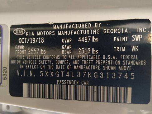 Used 2019 Kia Optima S FWD image 33