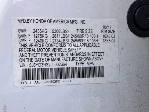 Used 2018 Acura MDX FWD image 25