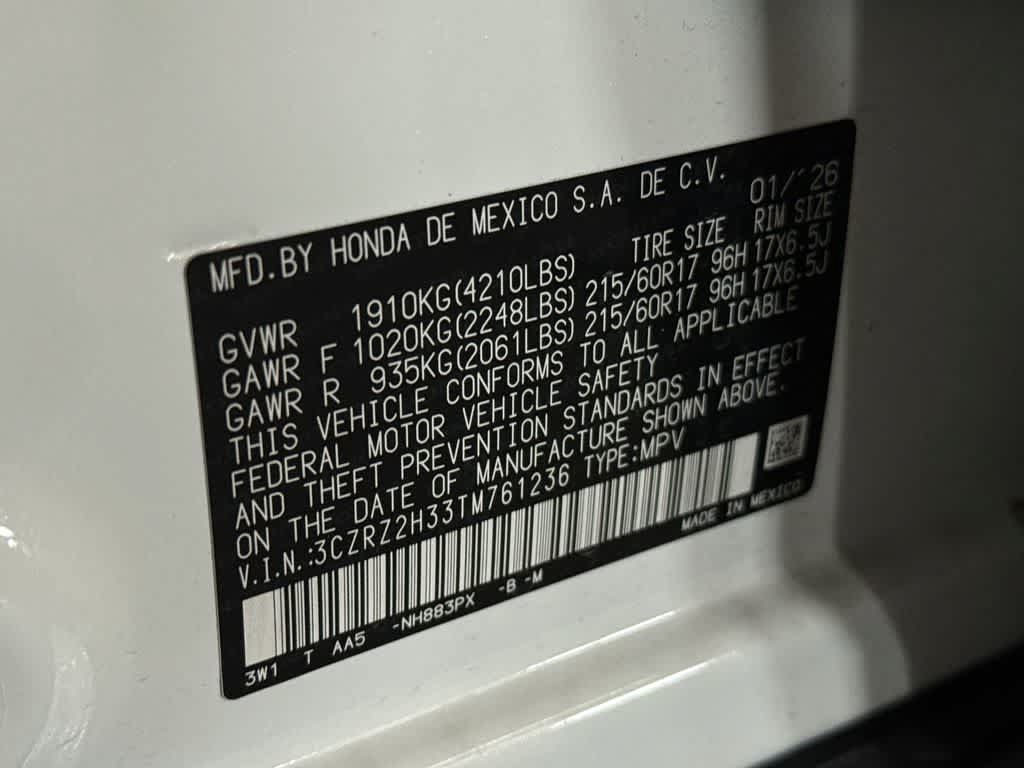 Used 2026 Honda HR-V LX image 28