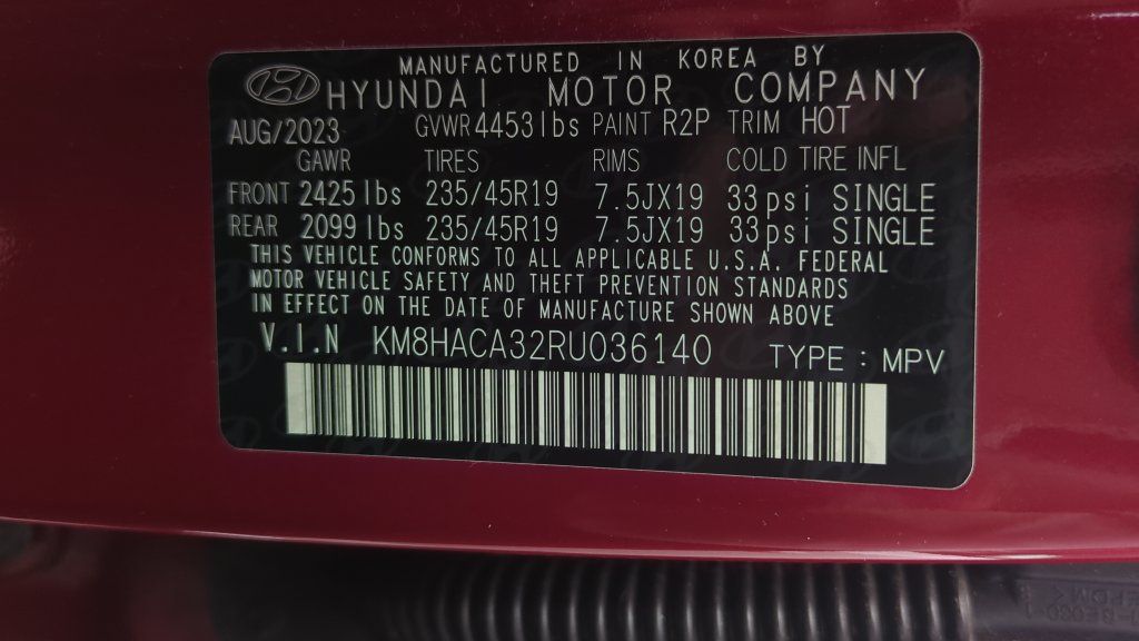 Used 2024 Hyundai Kona N Line AWD/4WD image 25