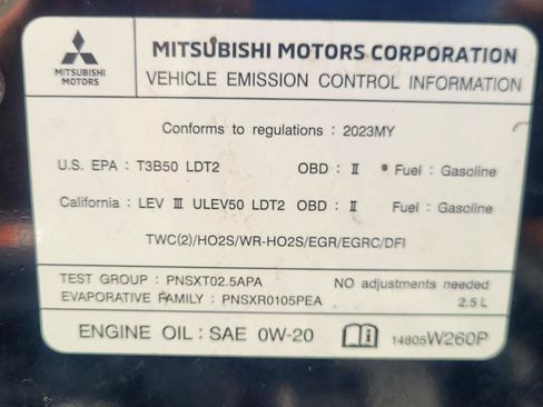 Used 2023 Mitsubishi Outlander SE AWD/4WD image 40