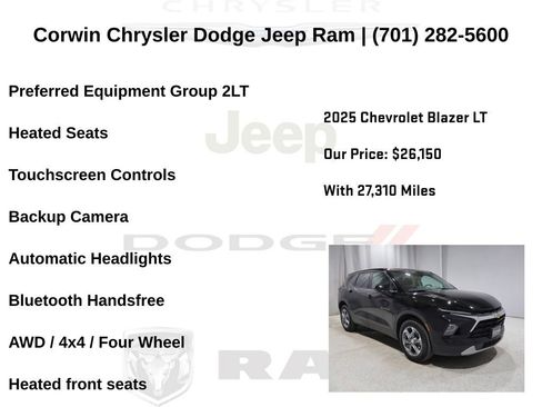 Used 2025 Chevrolet Blazer LT AWD/4WD image 6