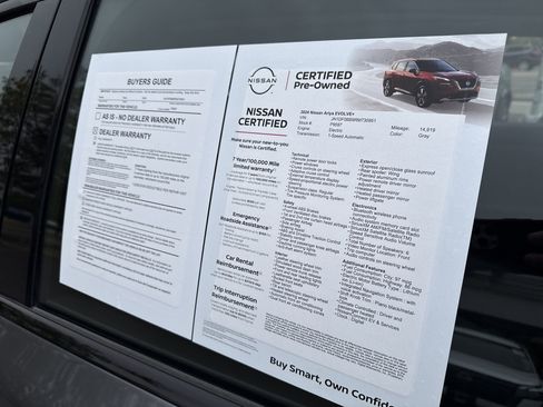 Certified 2024 Nissan Ariya AWD image 12