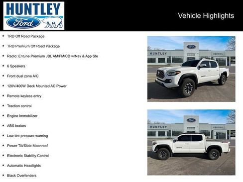 Used 2022 Toyota Tacoma TRD Off-Road w/ TRD Premium Off Road Package image 2