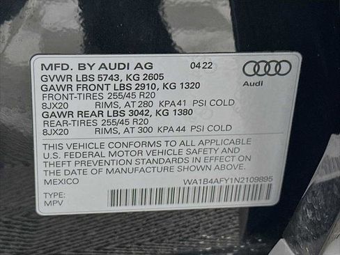 Used 2022 Audi SQ5 Premium Plus w/ Premium Plus Package AWD/4WD image 31