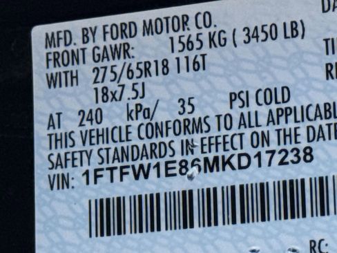 Used 2021 Ford F150 XLT w/ Equipment Group 301A Mid image 31