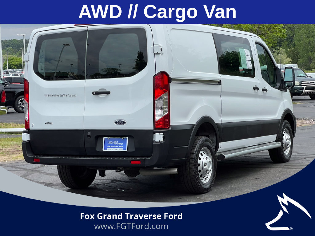 Certified 2023 Ford Transit 250 Low Roof AWD w/ Exterior Upgrade Package image 35