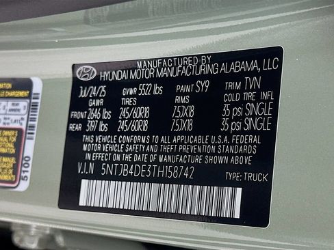 Certified 2026 Hyundai Santa Cruz SEL FWD image 30