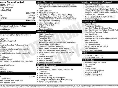 Used 2020 Hyundai Sonata Limited FWD image 12