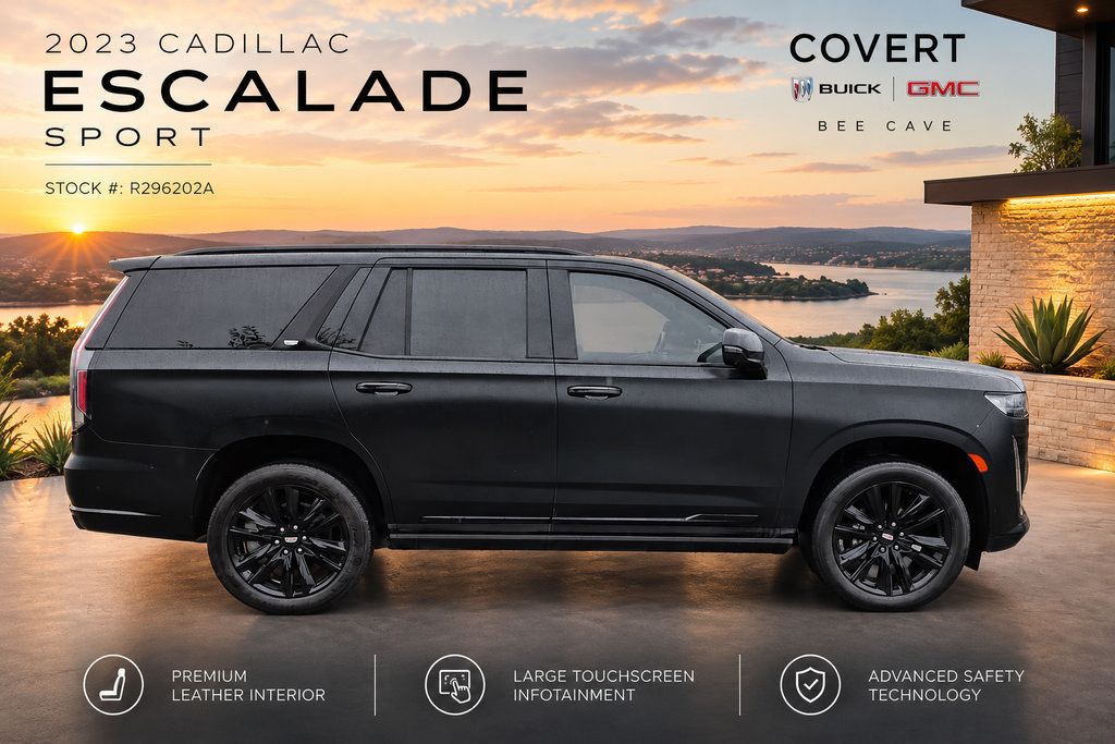 Used 2023 Cadillac Escalade Sport w/ Touring Package AWD/4WD image 4