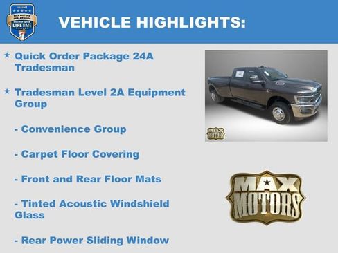 New 2026 RAM 3500 Tradesman AWD/4WD image 6