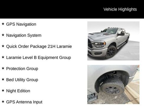 Used 2024 RAM 3500 Laramie w/ Night Edition AWD/4WD image 8