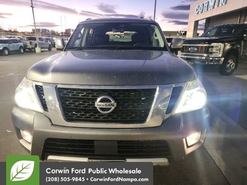 Used 2018 Nissan Armada Platinum w/ Captain Seat Package image 2