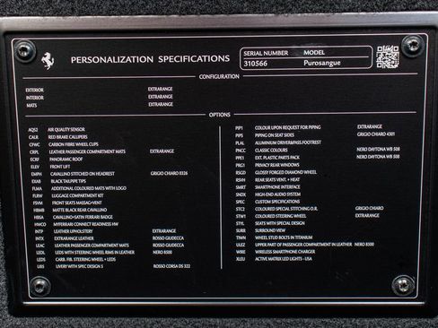 Certified 2024 Ferrari Purosangue AWD/4WD image 64