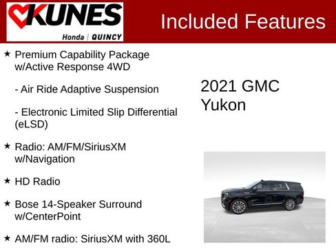 Used 2021 GMC Yukon Denali w/ Denali Ultimate Package AWD/4WD image 2