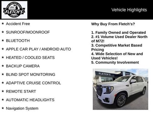 Used 2024 GMC Yukon Denali Ultimate AWD/4WD image 2