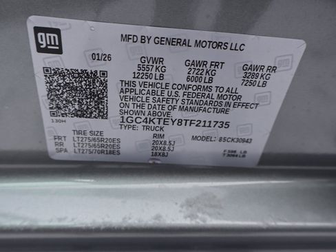 New 2026 Chevrolet Silverado 3500 LT w/ All Star Edition image 28