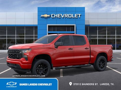 New 2026 Chevrolet Silverado 1500 Custom w/ Turbomax Blackout Package image 2