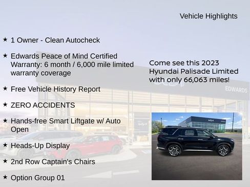 Used 2023 Hyundai Palisade Limited AWD/4WD image 11
