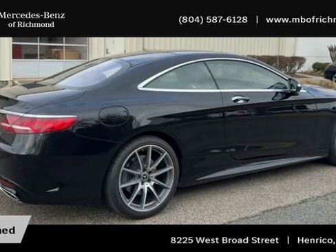 Certified 2018 Mercedes-Benz S 560 4MATIC Coupe image 2