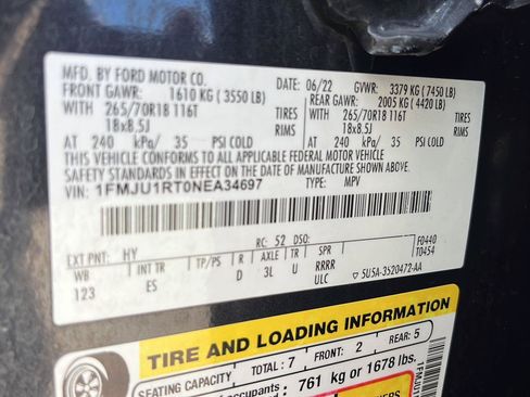 Used 2022 Ford Expedition Timberline AWD/4WD image 35