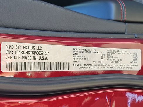 Used 2023 Dodge Durango R/T w/ Blacktop Package image 29