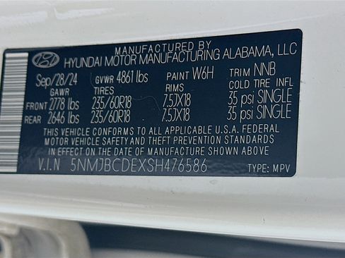 Used 2025 Hyundai Tucson SEL AWD/4WD image 12