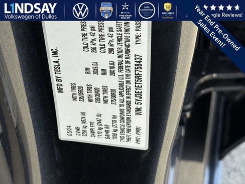 Used 2024 Tesla Model 3 Performance image 23