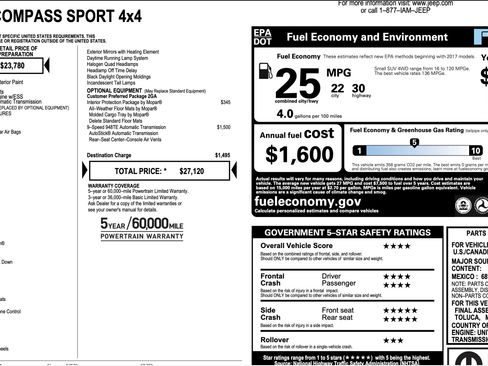 Used 2020 Jeep Compass Sport image 4