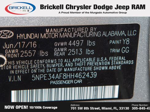 Used 2017 Hyundai Sonata Sport w/ Cargo Package image 32