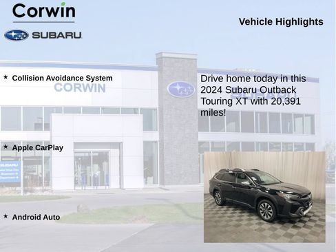 Used 2024 Subaru Outback Touring XT AWD/4WD image 6