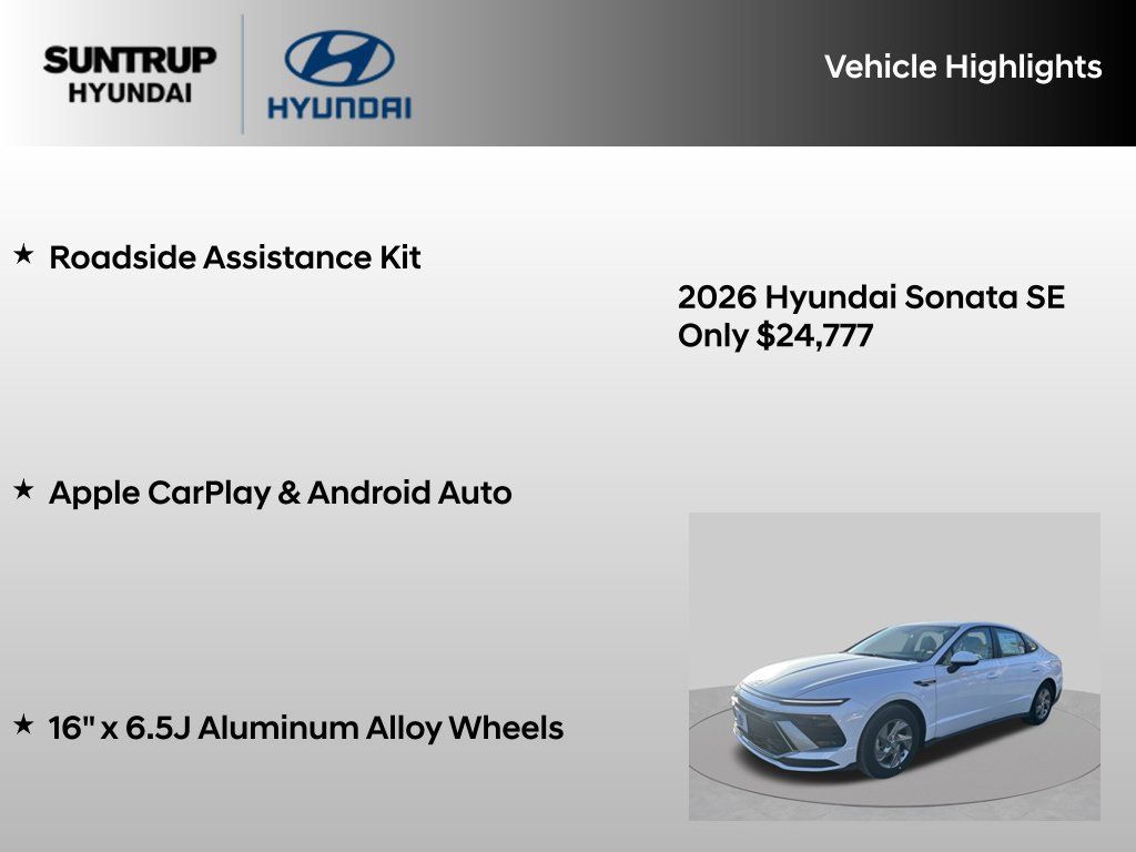 Used 2026 Hyundai Sonata SE FWD image 23