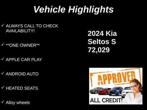 Used 2024 Kia Seltos S AWD/4WD image 9