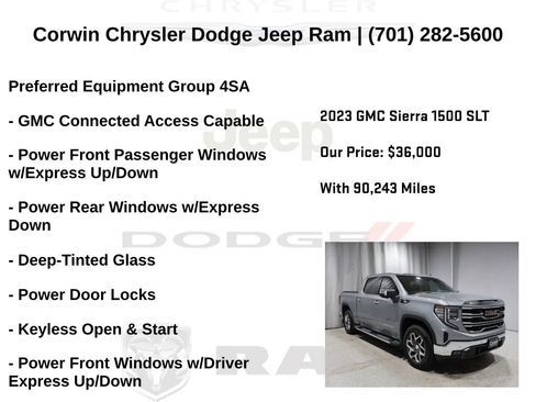 Used 2023 GMC Sierra 1500 SLT w/ SLT Premium Plus Package image 6