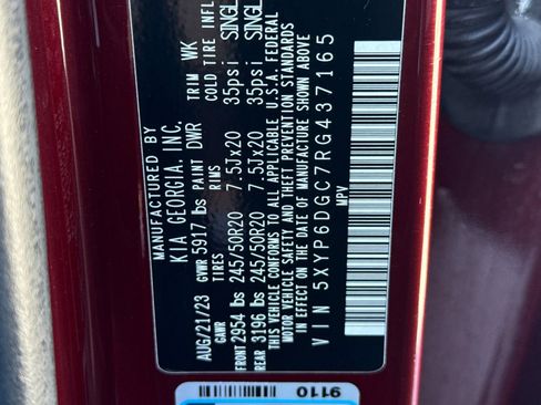 Used 2024 Kia Telluride S w/ S Sunroof Package AWD/4WD image 30