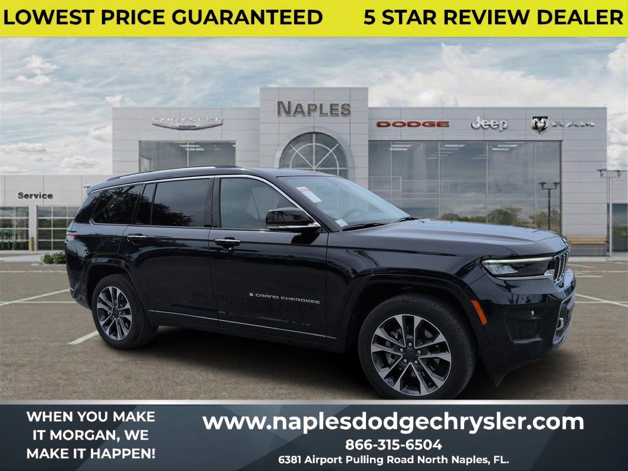 Used 2023 Jeep Grand Cherokee L Overland w/ Luxury Tech Group IV AWD/4WD image 1